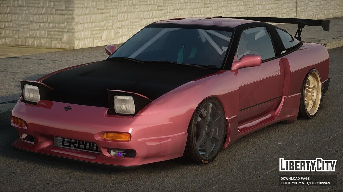 Скачать Nissan 240 sx Drift Tuning для GTA San Andreas