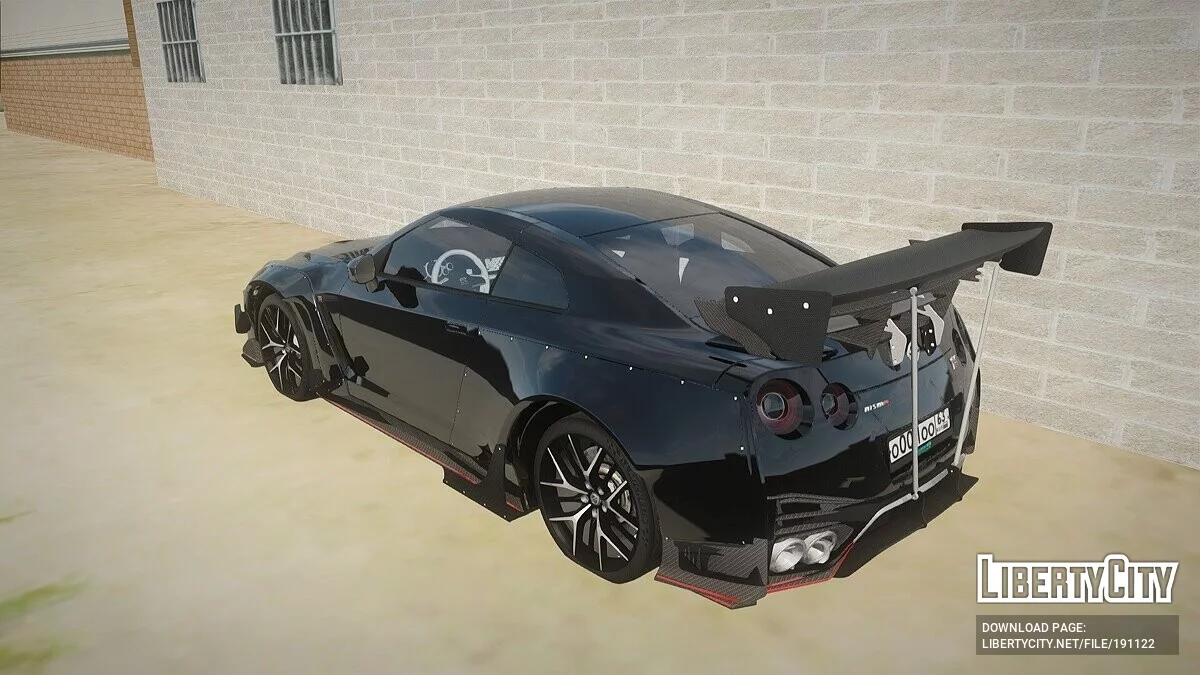 Nissan GT-R (R35) / GTA San Andreas