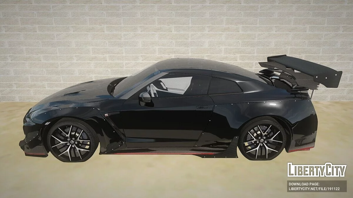 Nissan GT-R (R35) / GTA San Andreas