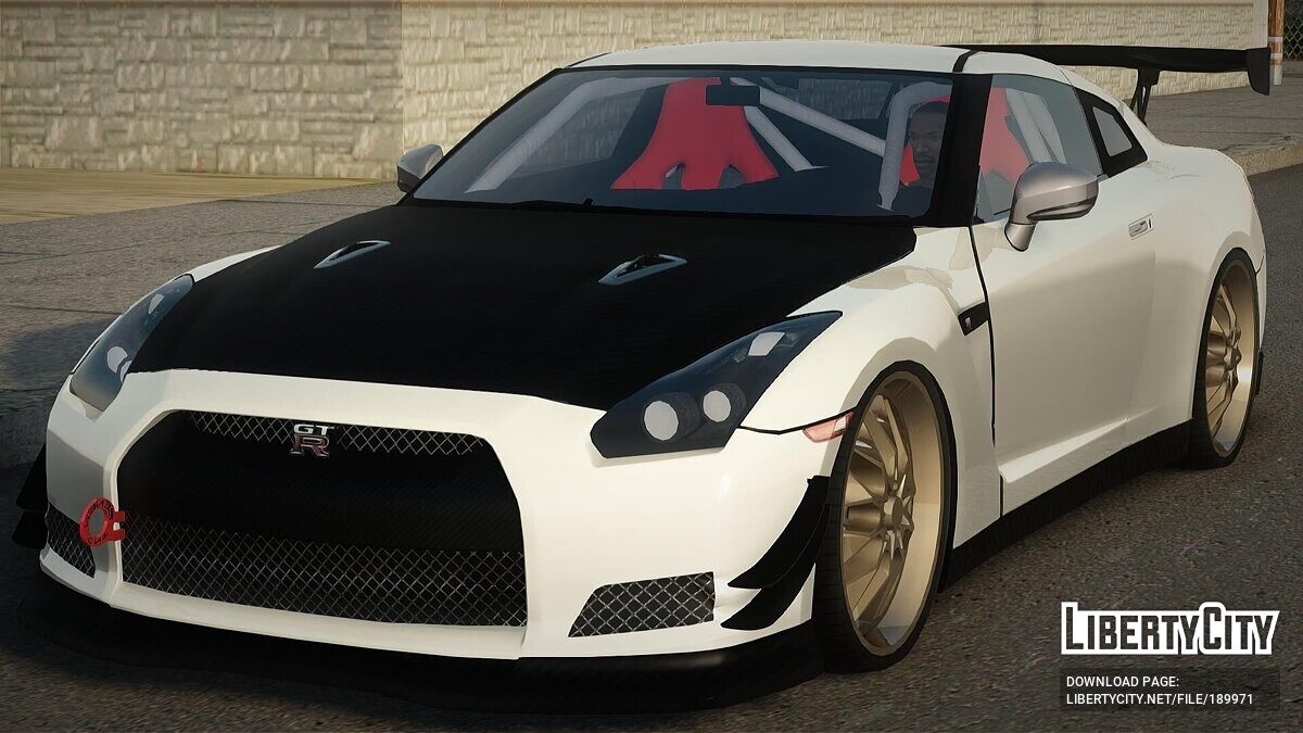 Скачать Nissan GTR R35 Tuning для GTA San Andreas