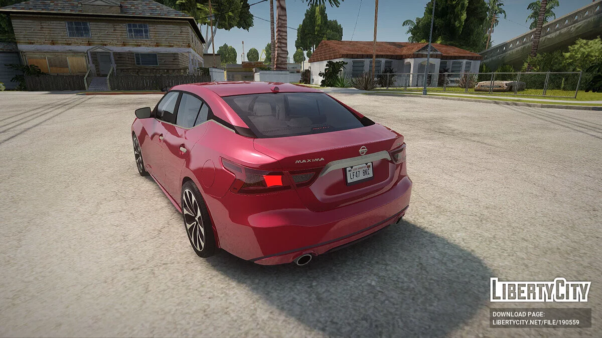 Nissan Maxima 2016 / GTA San Andreas