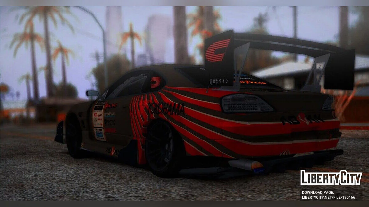Nissan Silvia Корч / GTA San Andreas