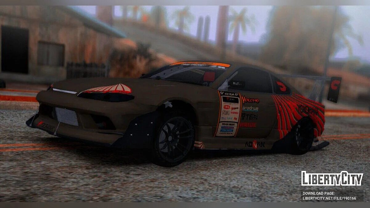 Nissan Silvia Корч / GTA San Andreas
