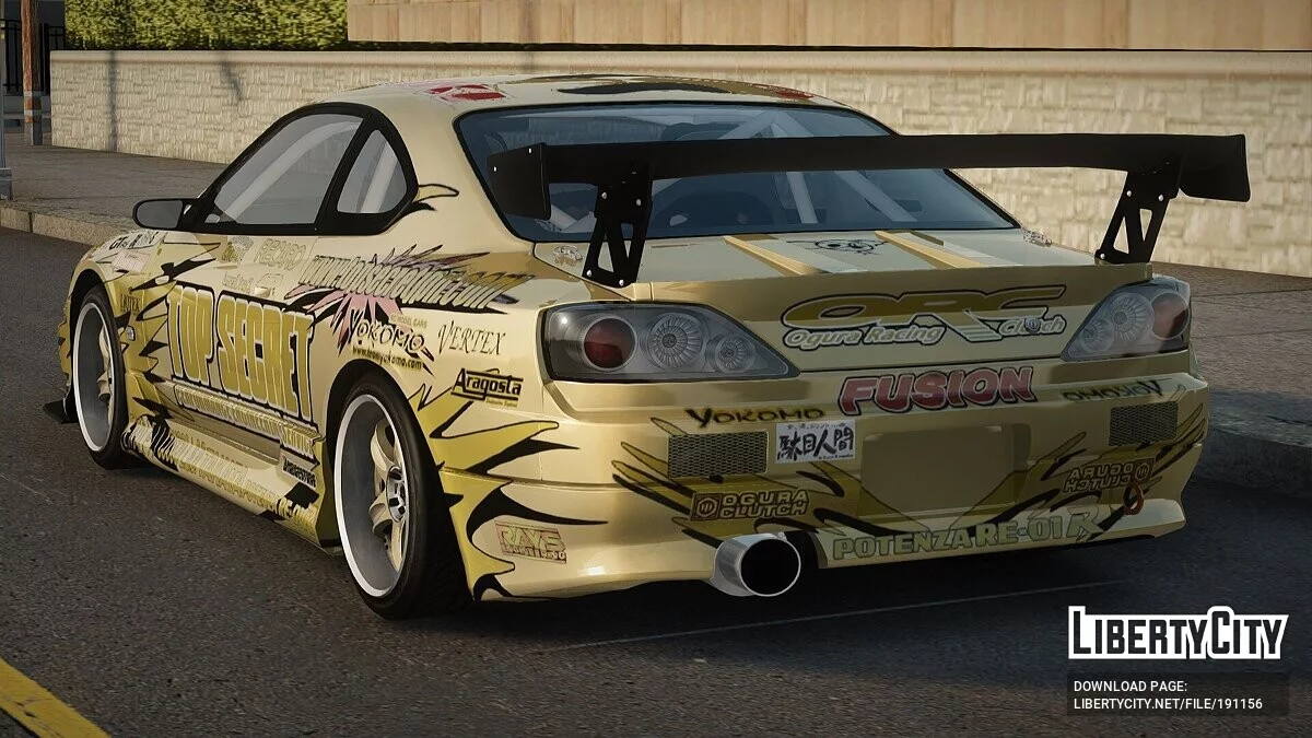 Nissan Silvia S15 TopSecret / GTA San Andreas
