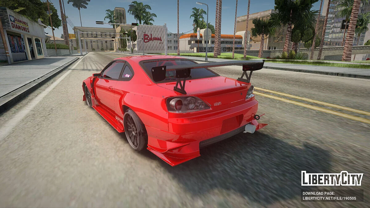 Nissan Silvia Smokydemz / GTA San Andreas