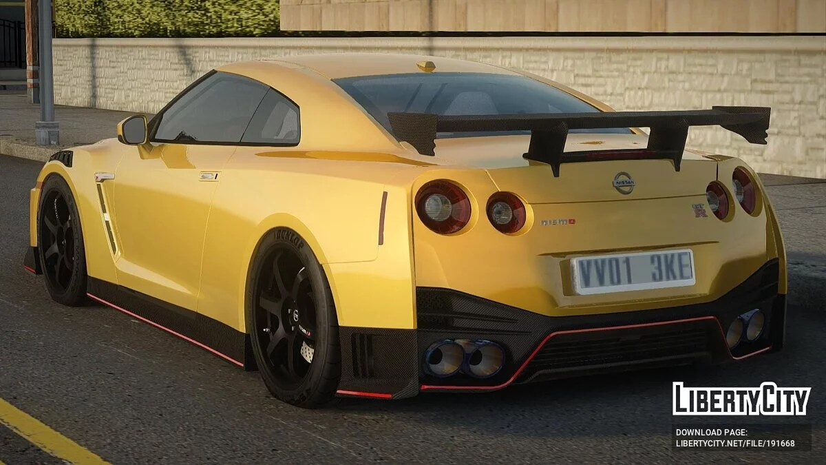 Nissan GT-R R35 Nismo / GTA San Andreas