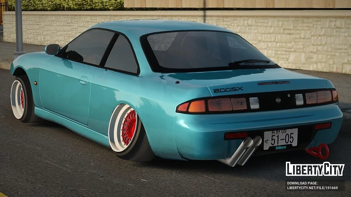 Nissan Silvia S14 Kouki Hellaflush / GTA San Andreas
