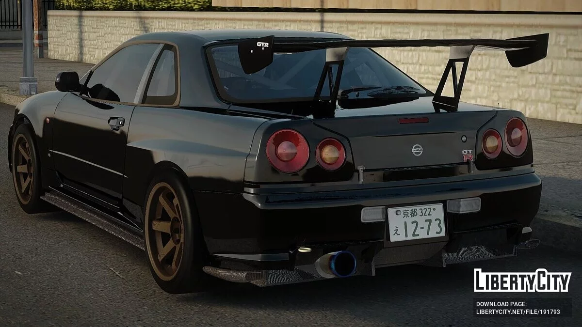 Nissan Skyline GT-R R34 JP / GTA San Andreas