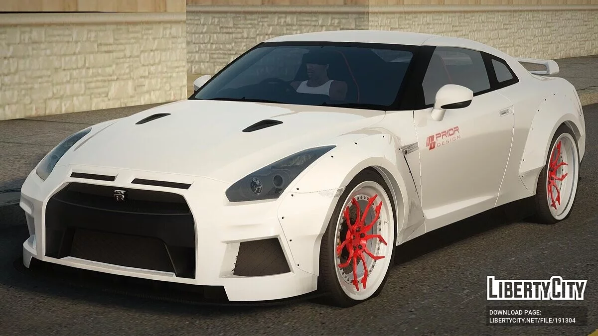 Prior Design Nissan GTR R35 (Widebody Version) / GTA San Andreas