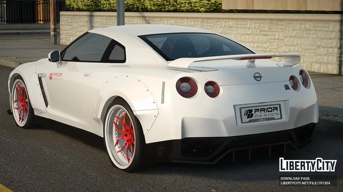 Prior Design Nissan GTR R35 (Widebody Version) / GTA San Andreas