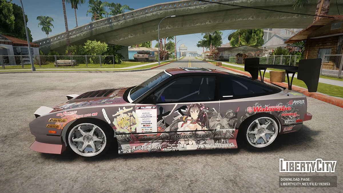 Nissan 240SX Itasha / GTA San Andreas