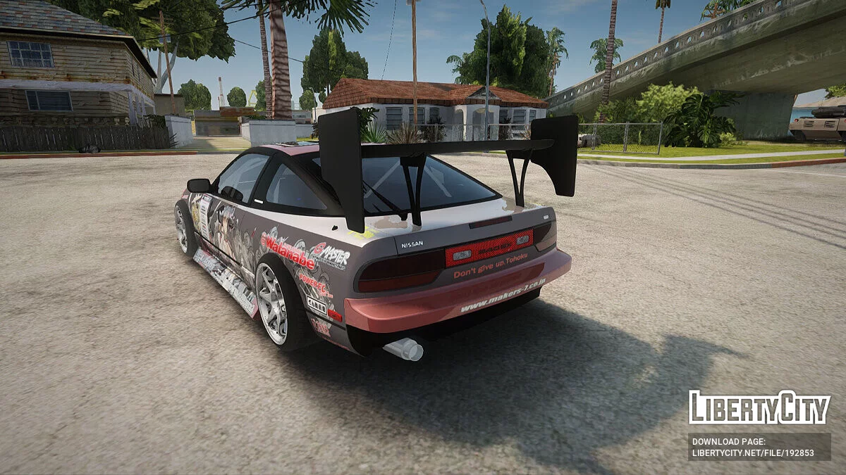Nissan 240SX Itasha / GTA San Andreas