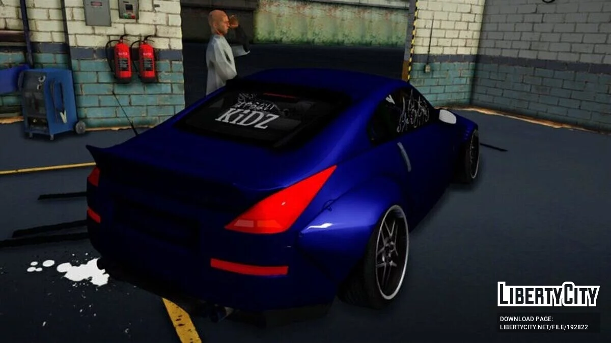 Nissan 350z Rocket Bunny / GTA San Andreas
