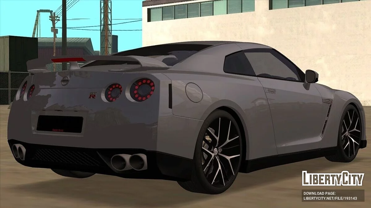 Nissan GT-R35 + CCD / GTA San Andreas
