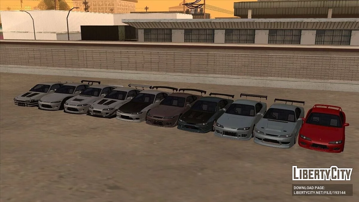 Nissan Silvia S15 + CCD / GTA San Andreas