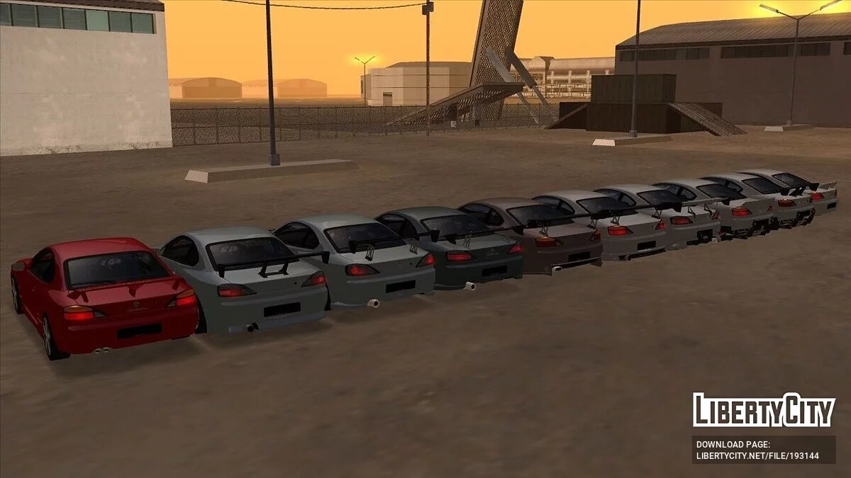 Nissan Silvia S15 + CCD / GTA San Andreas