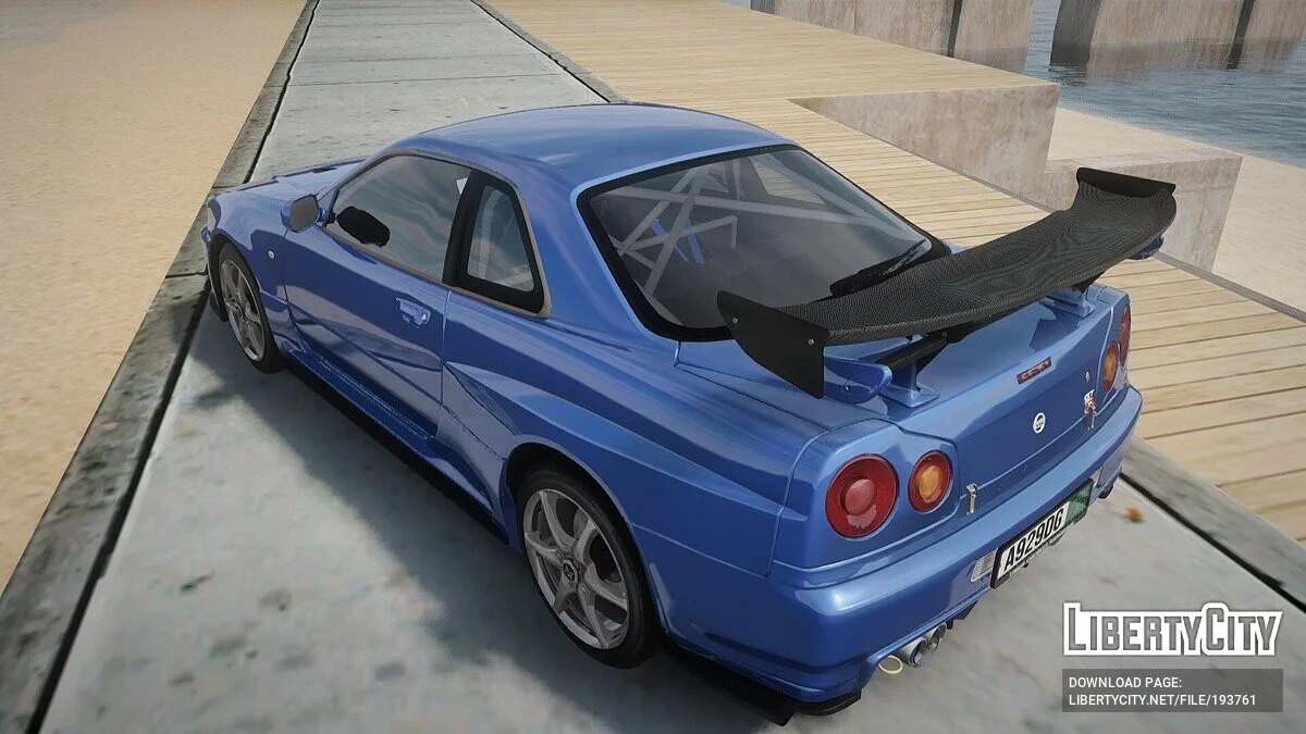 Nissan Skyline GTR R34 / GTA San Andreas