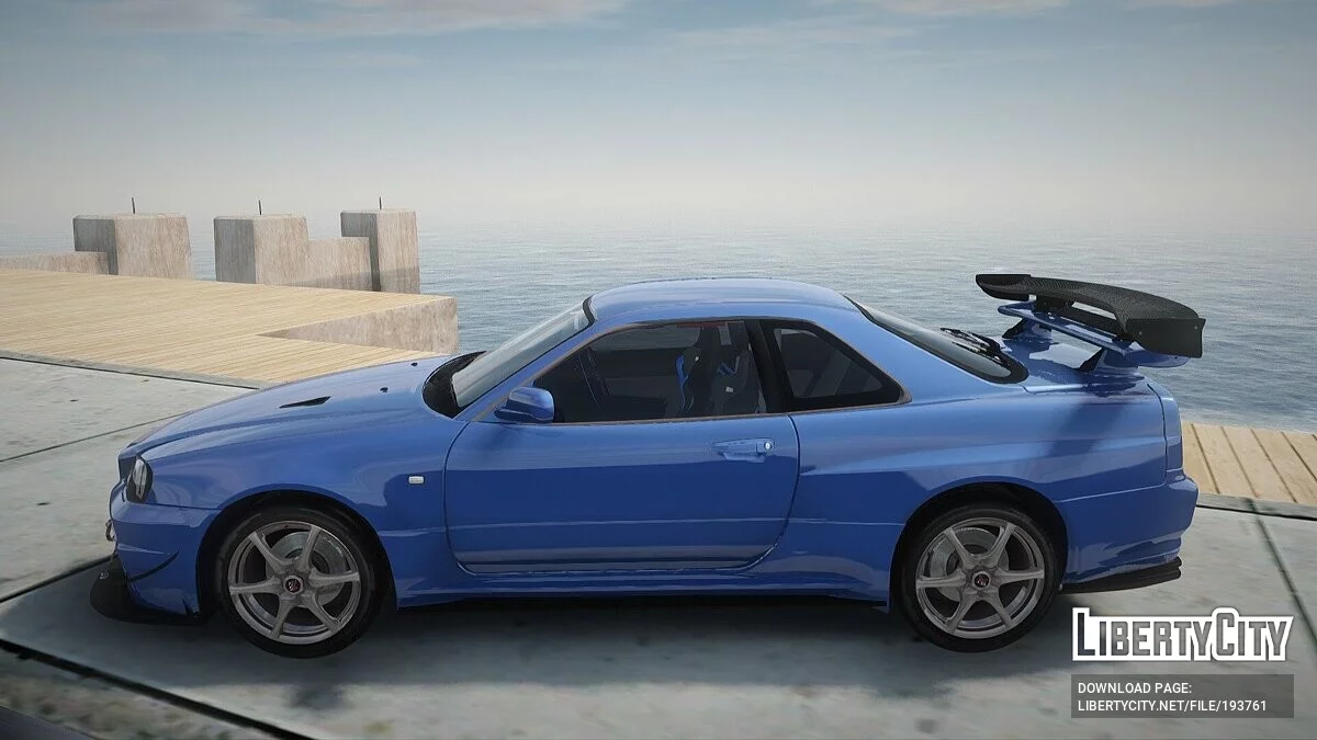 Nissan Skyline GTR R34 / GTA San Andreas
