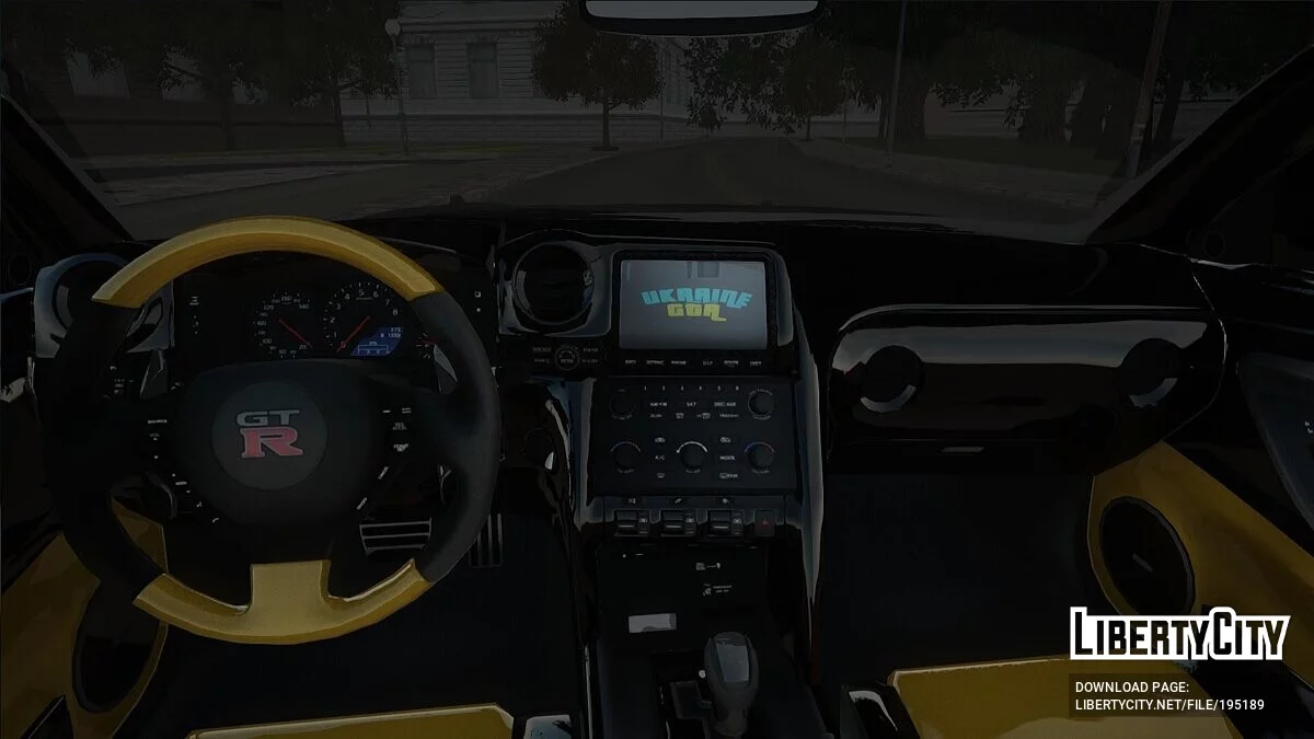 Nissan GT-R R35 stock / GTA San Andreas