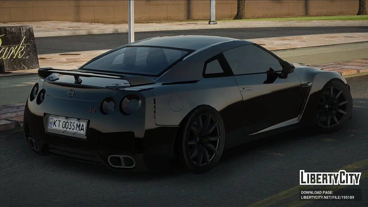 Nissan GT-R R35 stock / GTA San Andreas
