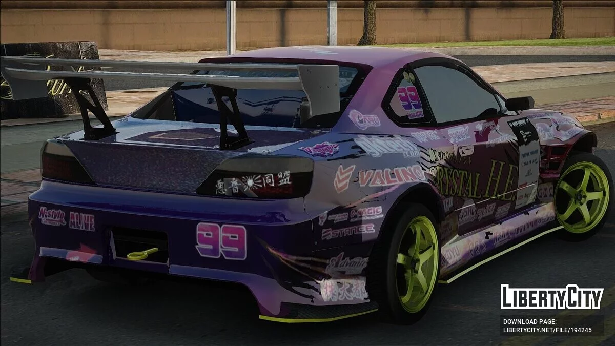 Nissan Silvia S15 Crystal / GTA San Andreas