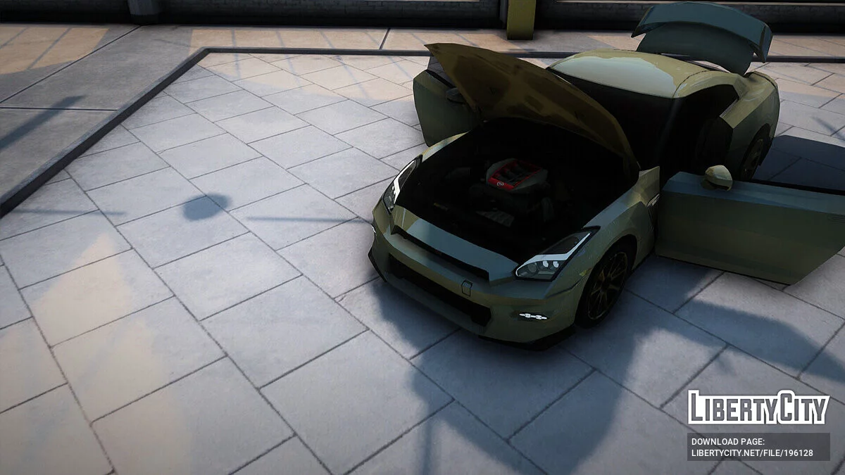 Nissan GT-R R35 2024 / GTA San Andreas
