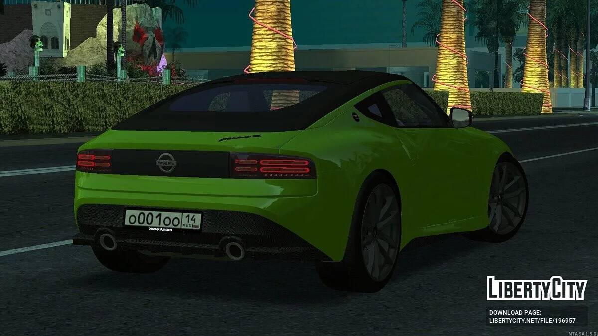 Nissan Fairlady Z + CCD / GTA San Andreas