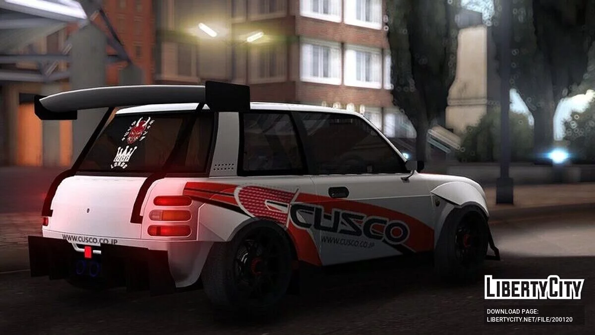 Nissan BE-1 CUSCO / GTA San Andreas