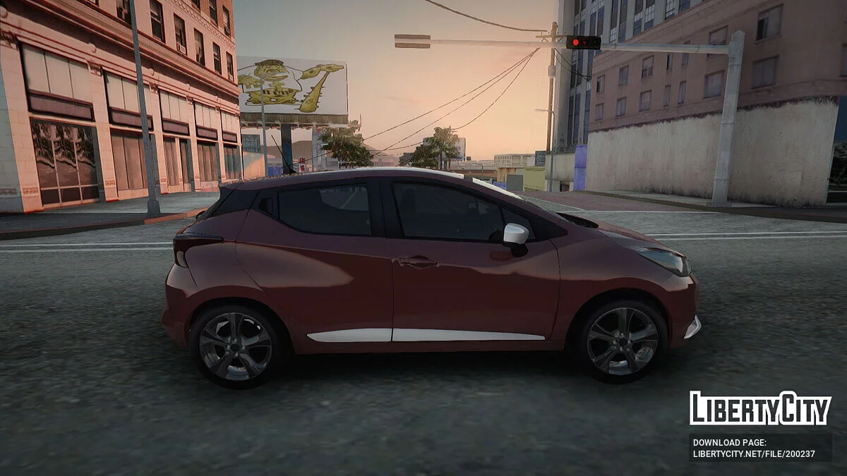 Nissan Micra 2017 / GTA San Andreas
