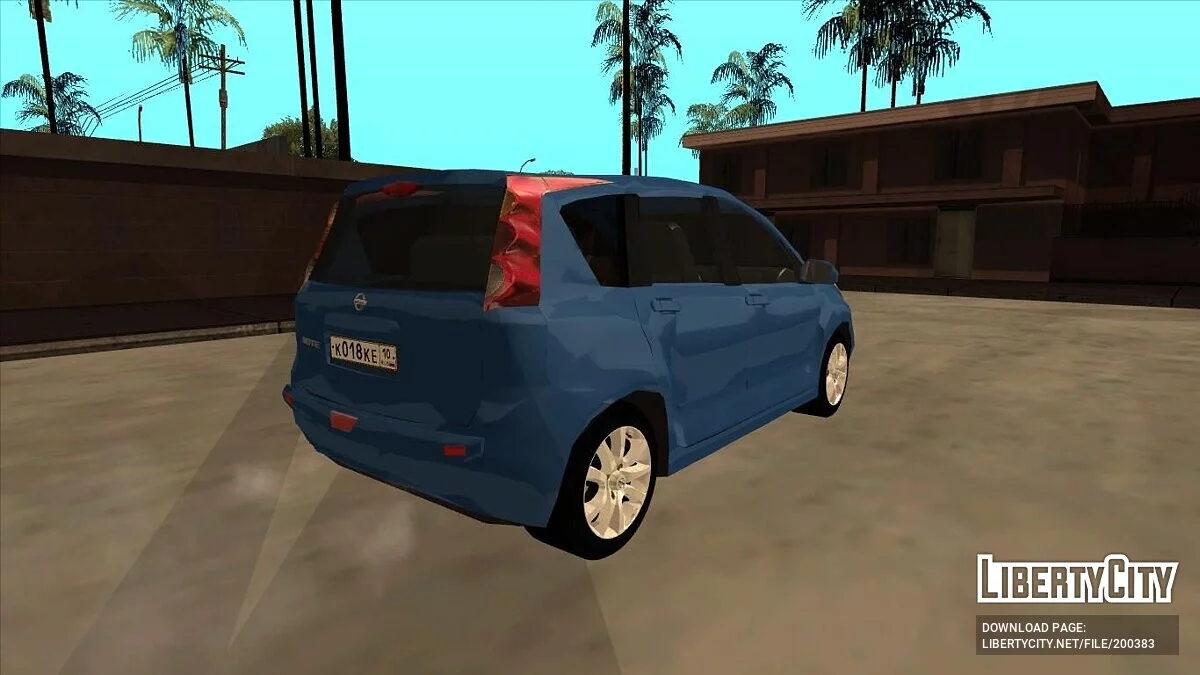 Nissan Note (E11) / GTA San Andreas