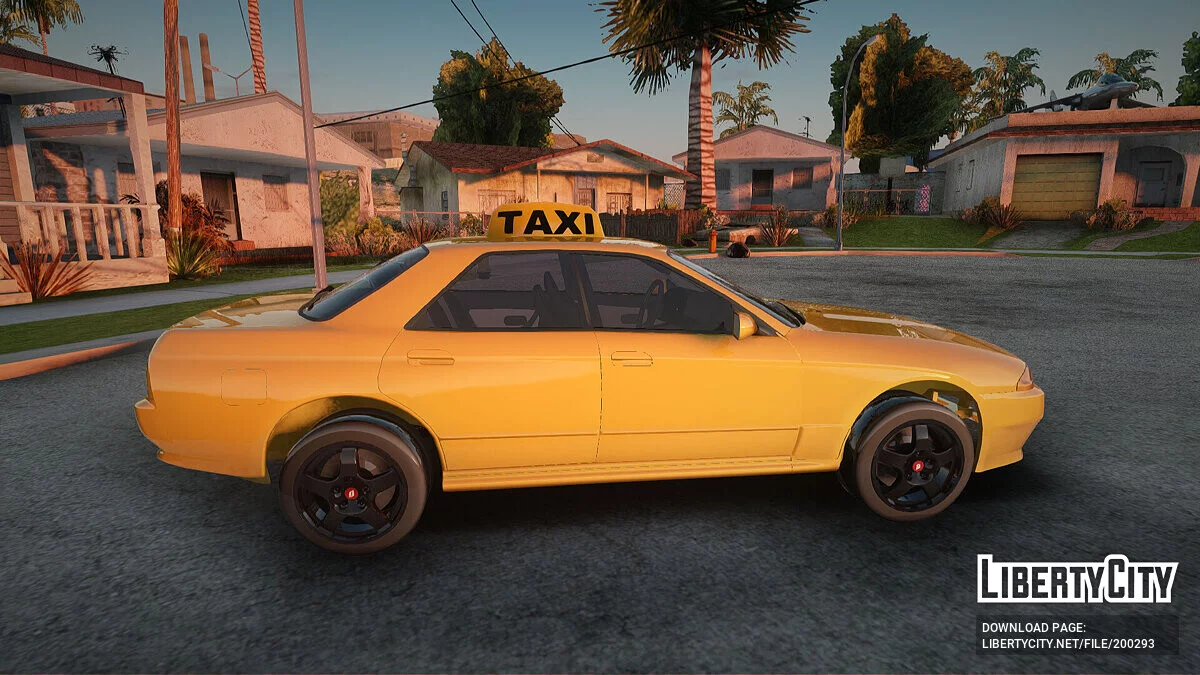 Nissan Skyline R32 4 Door Taxi / GTA San Andreas