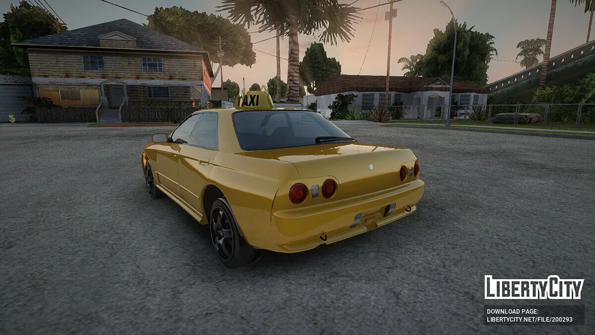Nissan Skyline R32 4 Door Taxi / GTA San Andreas