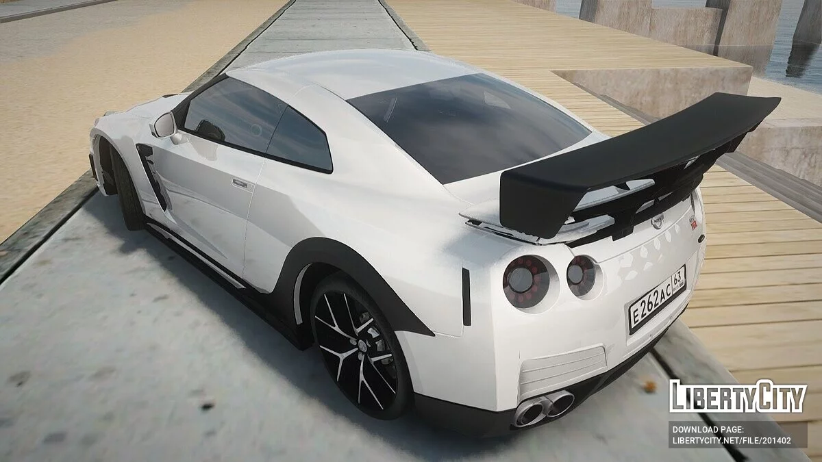 Nissan GT-R R35 / GTA San Andreas