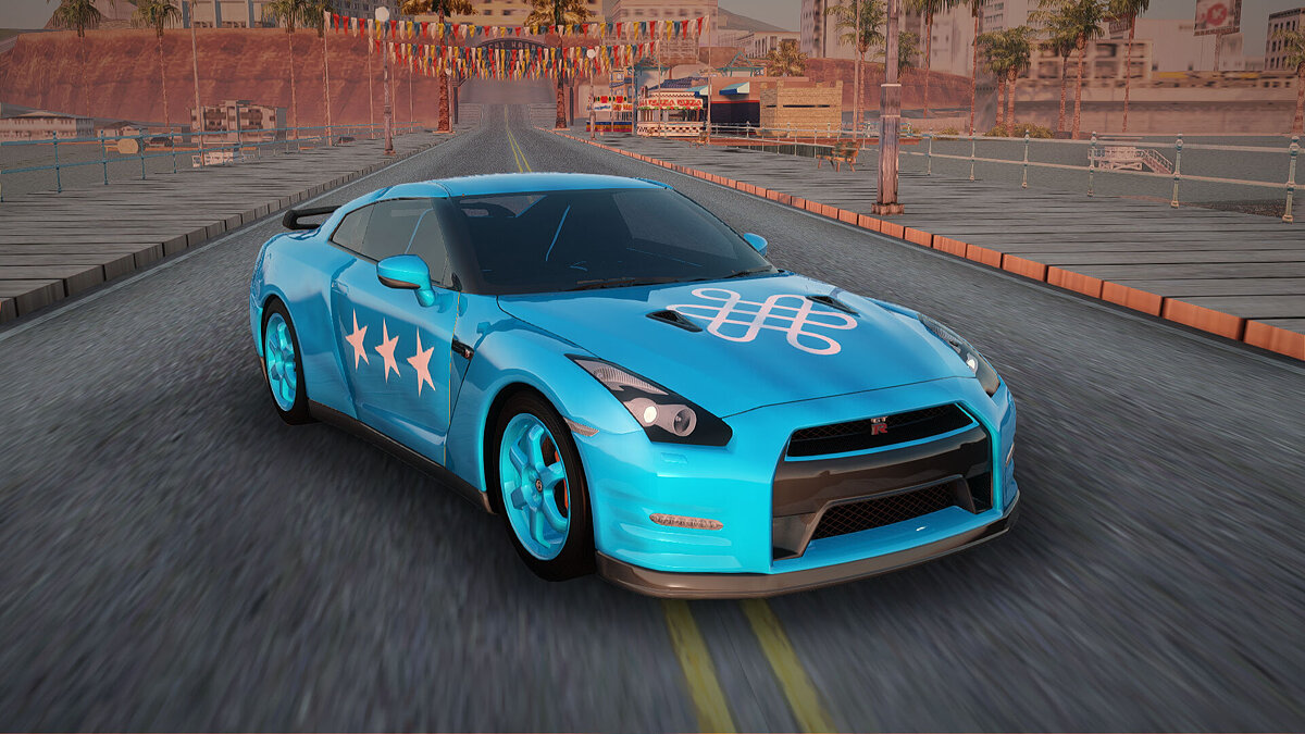 Скачать Nissan GTR Egoist 2011 для GTA San Andreas