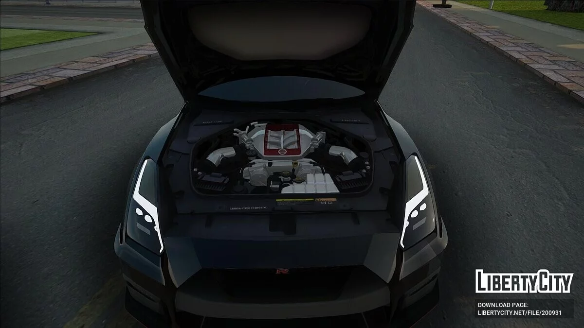 Nissan Skyline R35 / GTA San Andreas