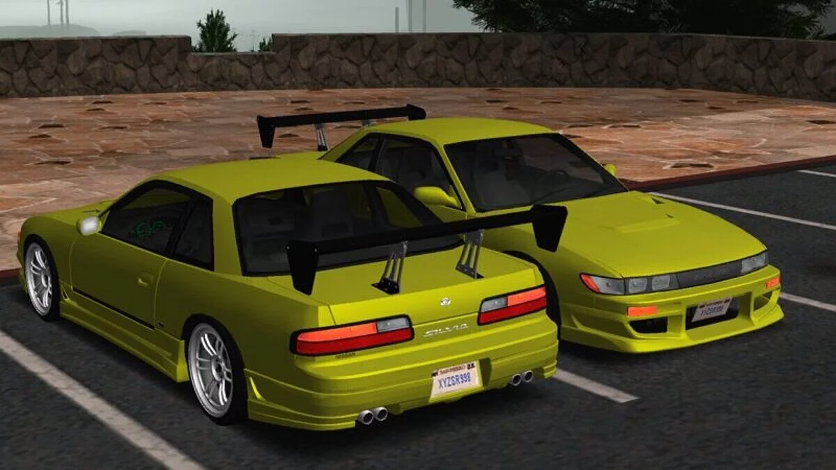 C-West Nissan Silvia S13K / GTA San Andreas