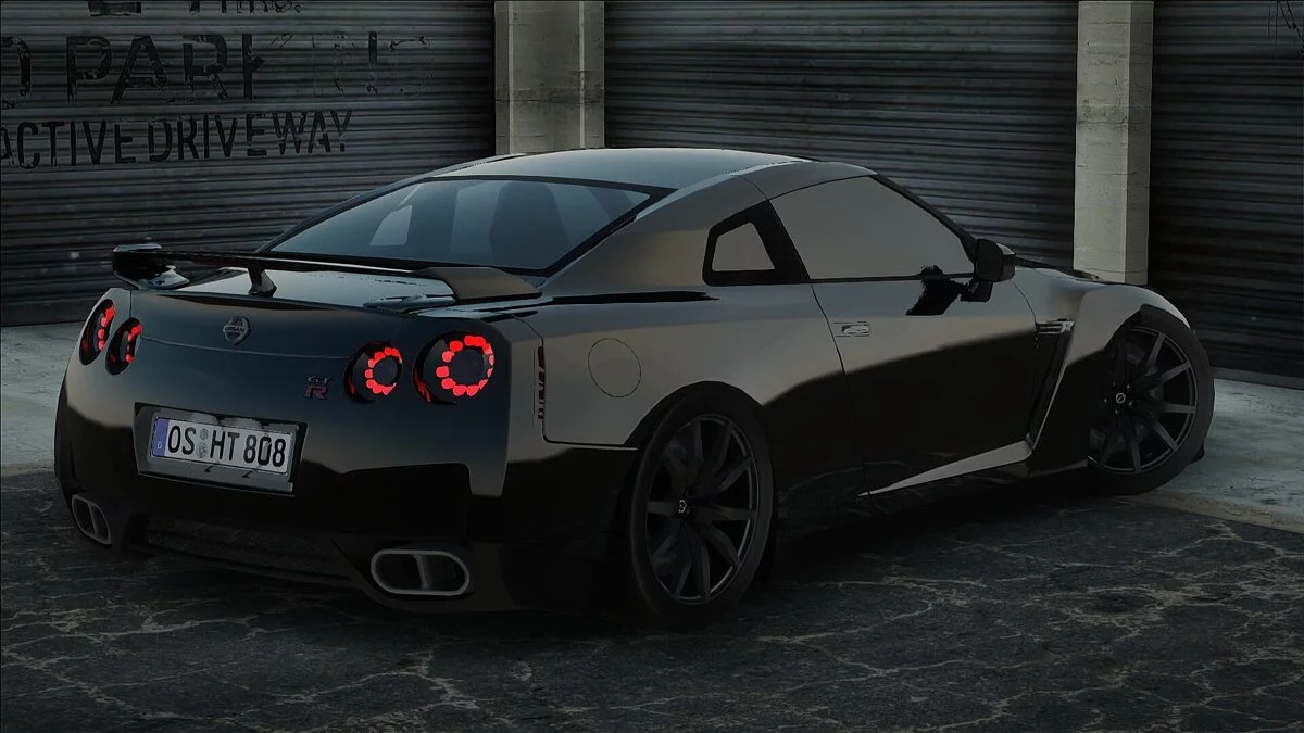 Nissan GT-R R35 / GTA San Andreas