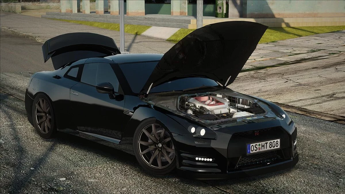 Nissan GT-R R35 / GTA San Andreas