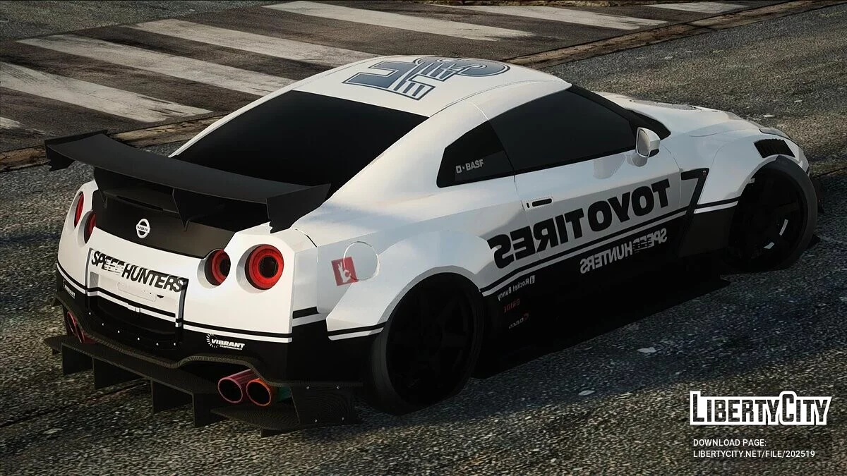 Nissan GTR R35 / GTA San Andreas