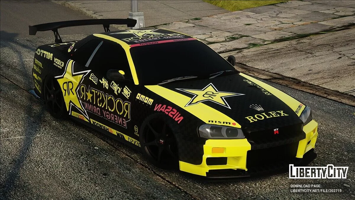 Nissan R34 / GTA San Andreas