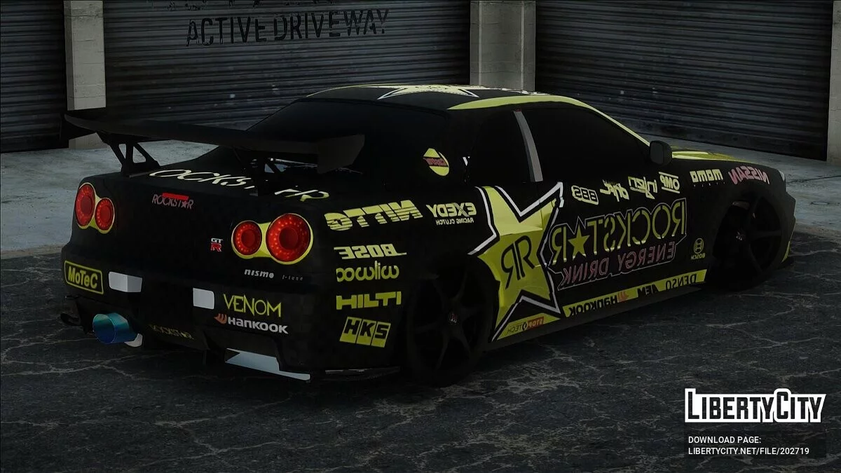 Nissan R34 / GTA San Andreas