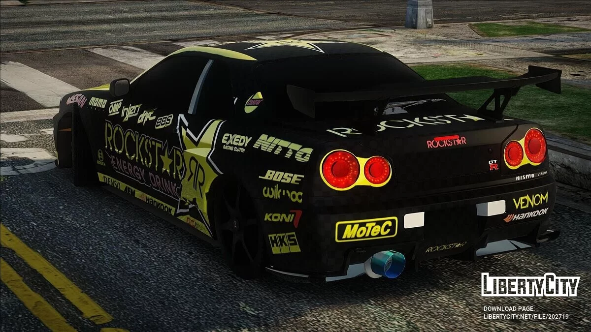 Nissan R34 / GTA San Andreas