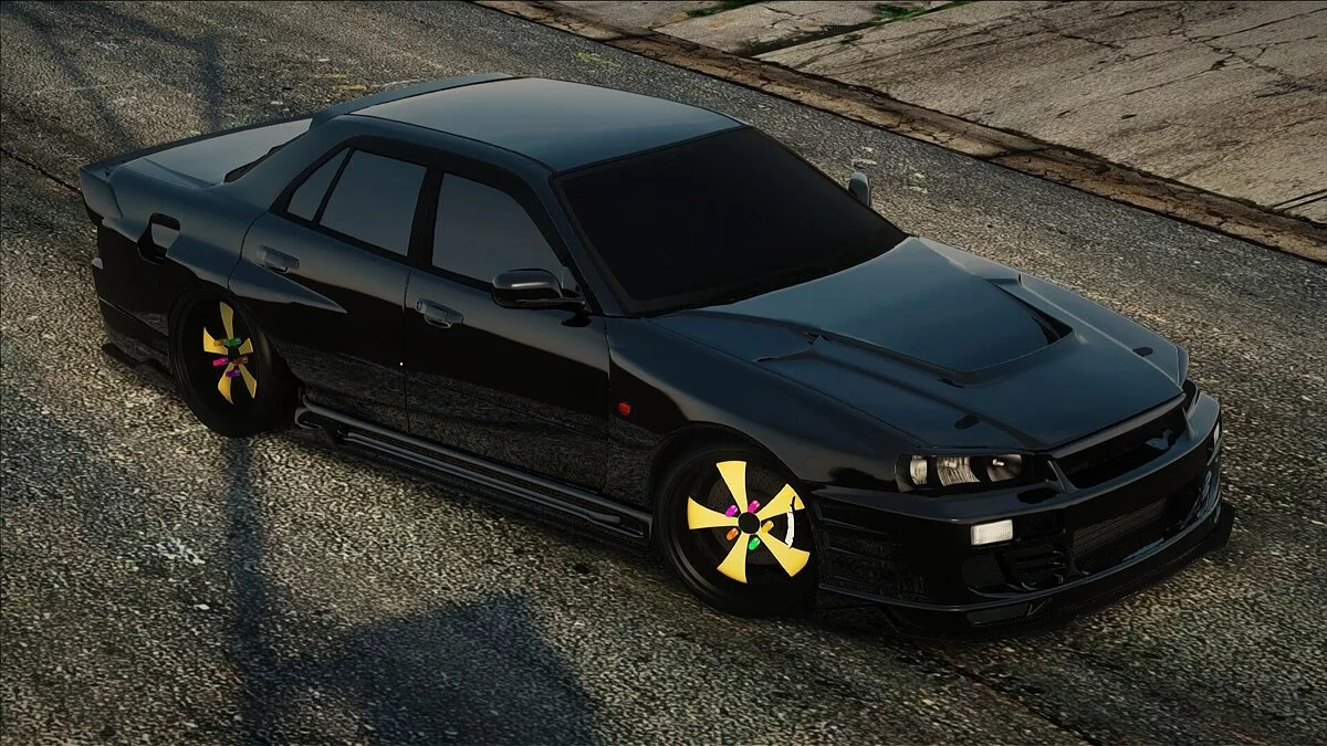 Nissan R34 / GTA San Andreas