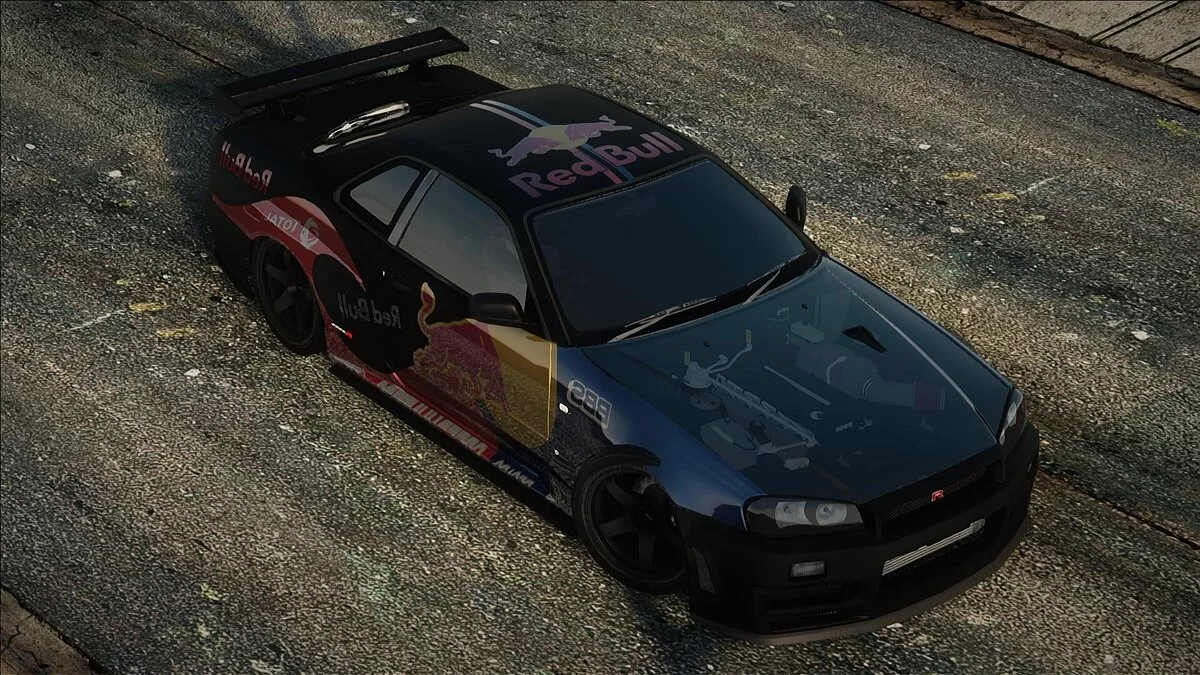 Nissan R34 / GTA San Andreas