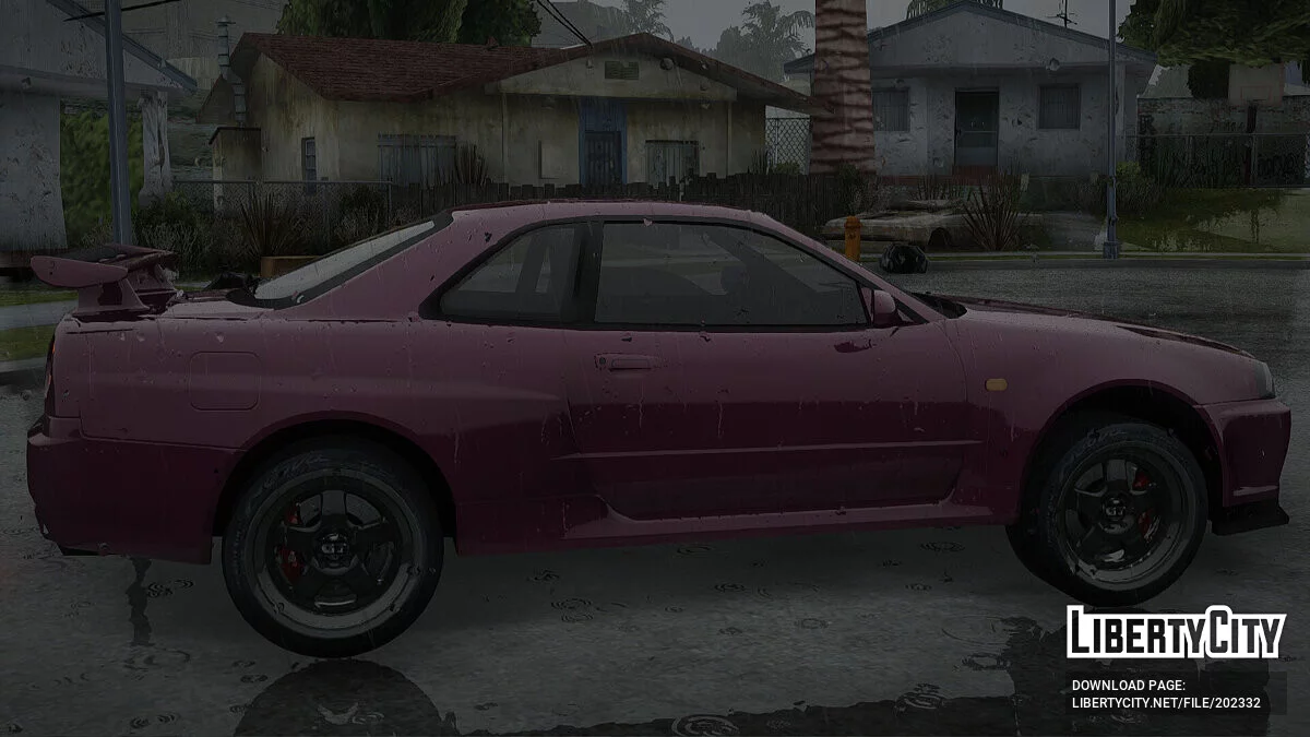 Nissan Skyline GT-R V-Spec (BNR34) / GTA San Andreas