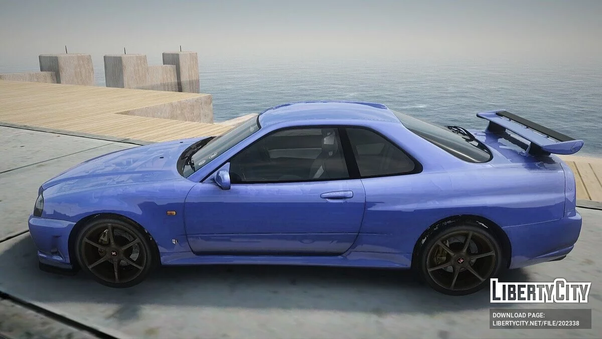 Nissan Skyline GTR-34 / GTA San Andreas