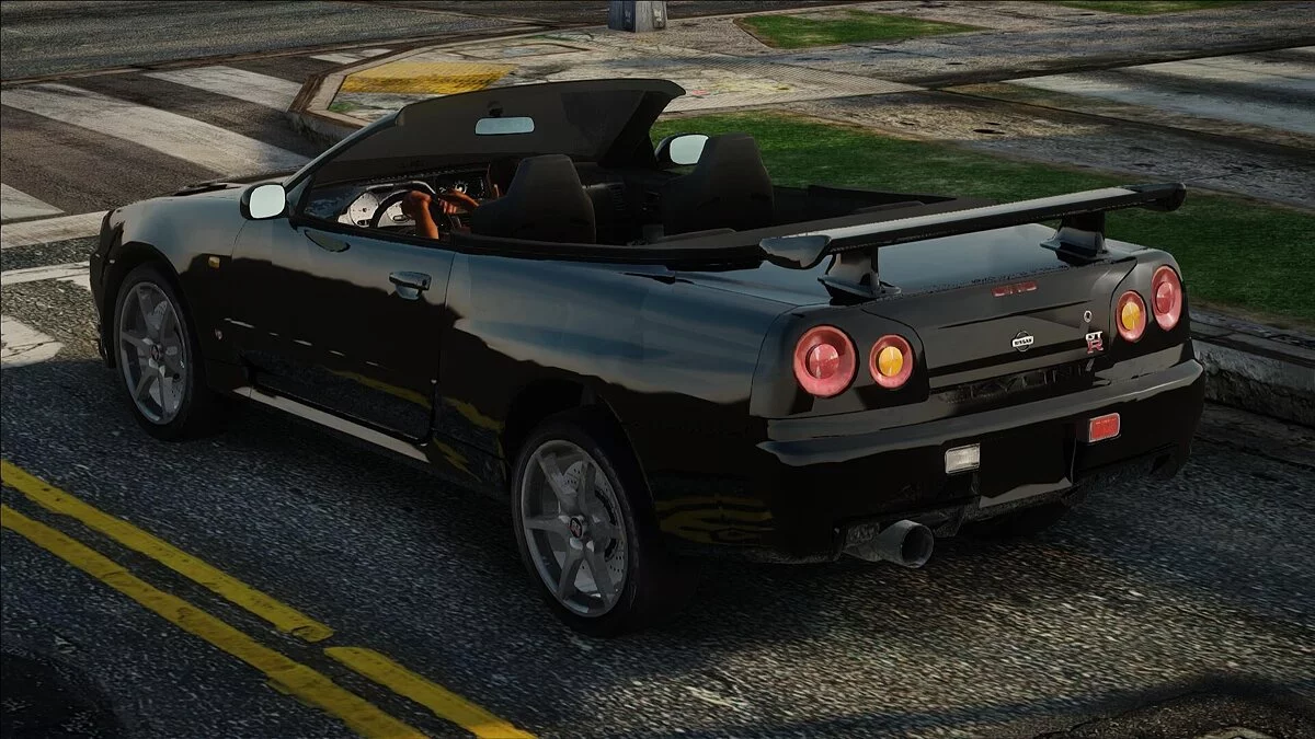 Nissan Skyline R34 Convertible / GTA San Andreas