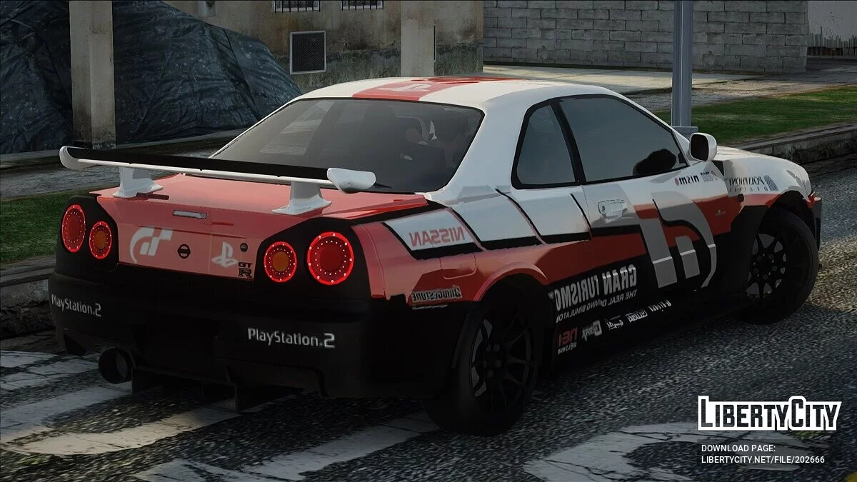 Nissan Skyline R34 / GTA San Andreas