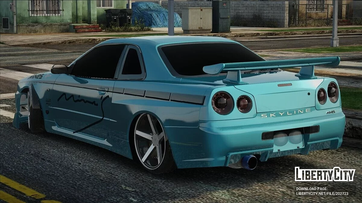 Nissan Skyline R34 / GTA San Andreas