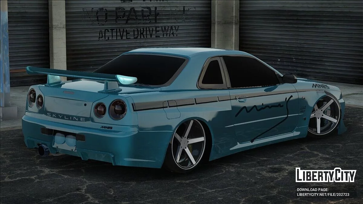 Nissan Skyline R34 / GTA San Andreas